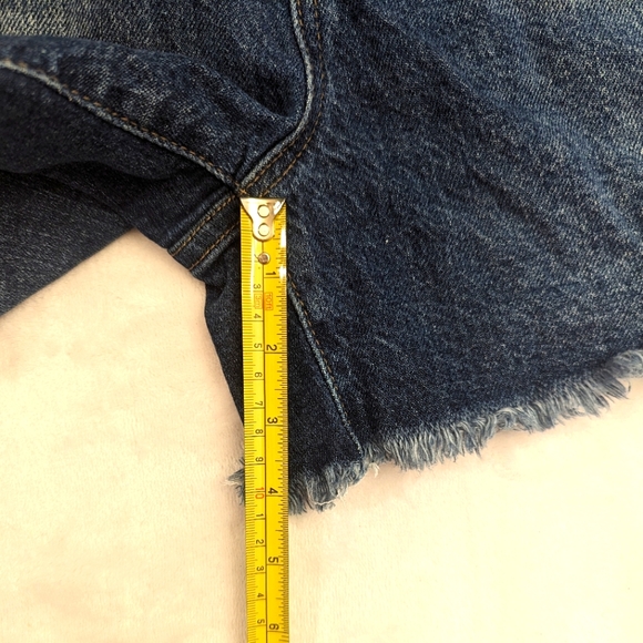 YMI Elastic Waist Denim Shorts - Picture 5 of 5